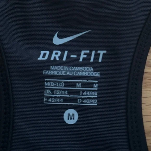 Nike NWOT Dri-Fit High Impact Support Racerback Tank (M) - Picture 8 of 14